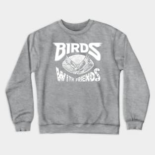 BwF New Logo (white) Crewneck Sweatshirt